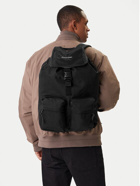 Calvin Klein Calvin Klein Plecak Bold Flap Backpack LV04D3270G Czarny