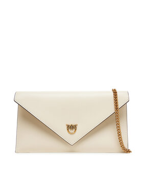 PINKO PINKO Torbica Flat Purse Mini AI 25-26 PCPL 105347 A0F1 Écru