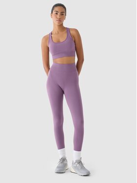 4F 4F Legíny 4FWAW24TFTIF278-50S Fialová Slim Leg
