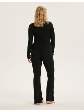Esotiq Esotiq Spodnie materiałowe 44060 Czarny Regular Fit