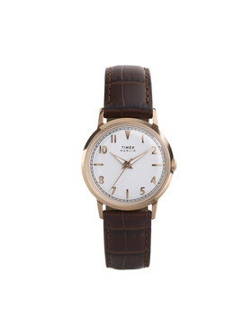Timex Timex Ročna ura Marlin TW2Y37700 Rjava