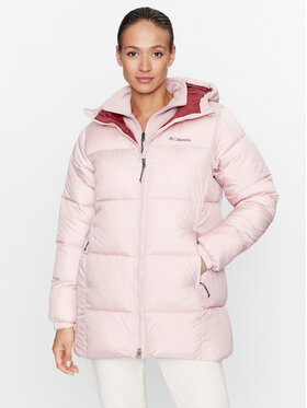 Columbia Columbia Μπουφάν πουπουλένιο Puffect™ Mid Hooded Jacket Κόκκινο Regular Fit