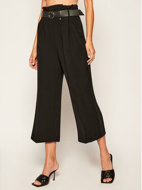 Guess Guess Stoffhose Sarah W0YB78 W96R0 Schwarz Relaxed Fit