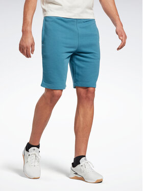 Reebok Reebok Pantaloncini sportivi Reebok Identity French Terry Shorts HS4891 Blu Regular Fit
