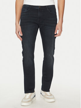 Mustang Mustang Jeansy Oregon 1013710 Granatowy Slim Leg