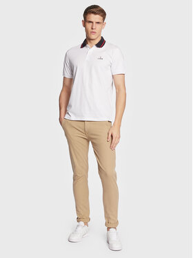 Jack&Jones Polo Majica Joe 12221190 Bela Regular Fit