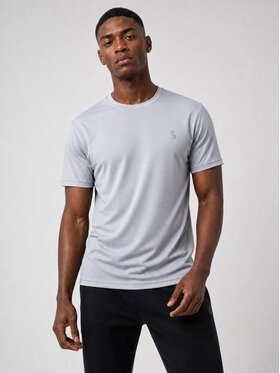 Jigga Wear Jigga Wear Koszulka techniczna 131612 Szary Regular Fit