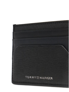 Tommy Hilfiger Etui Za Kreditne Kartice Premium Business Leather Card Holder AM0AM12510 Crna