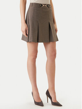 Morgan Morgan Miniszoknya 261-JEN.F Barna Regular Fit