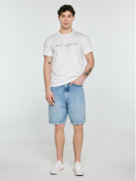 BIG STAR BIG STAR Kurtka jeansowa DENEEZ Niebieski Loose Fit