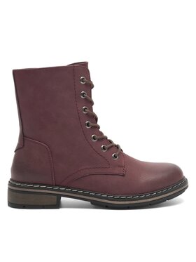 Clara Barson Clara Barson Īsie zābaki KAYLA WS6201-05 Bordo