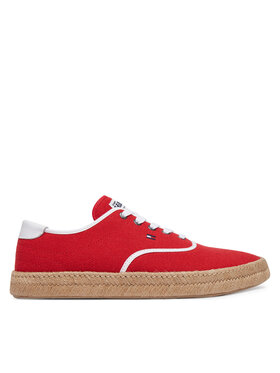 Tommy Hilfiger Tommy Hilfiger Espadrillid Th Hi Vulc Core Jutte Canvas FM0FM05872 Punane