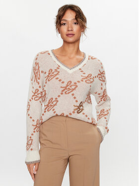 Liu Jo Liu Jo Sweater MF3227 26054 Bézs Regular Fit