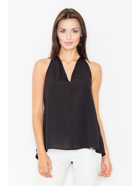 FIGL FIGL Bluzka M480 Czarny Regular Fit