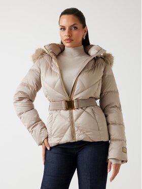 Marciano Guess Marciano Guess Преходно яке 179099 Бежов Classic Fit