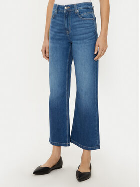 BOSS BOSS Jeansy Soft Kick 50529983 Tmavomodrá Flare Fit