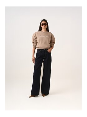 La Mania La Mania Bluza PRIVATE Beżowy Active Fit