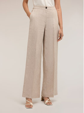 Motivi Motivi Pantaloni di tessuto P01DQ004591N0R2 Crema Over Fit