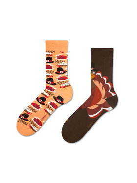 Zooksy Zooksy Skarpety wysokie unisex mixTURY Beżowy