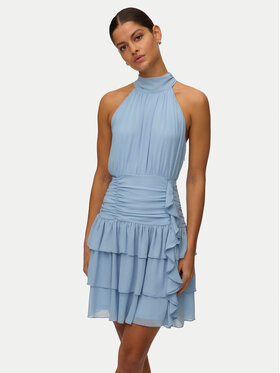 Vero Moda Vero Moda Rochie cocktail Serena 10348178 Albastru deschis Regular Fit