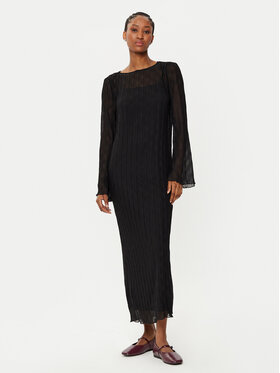 Gina Tricot Gina Tricot Každodenní šaty 24475 Černá Loose Fit