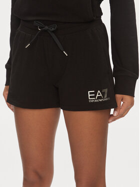 EA7 Emporio Armani EA7 Emporio Armani Szorty sportowe 3DTS51 TJTXZ 0200 Czarny Regular Fit