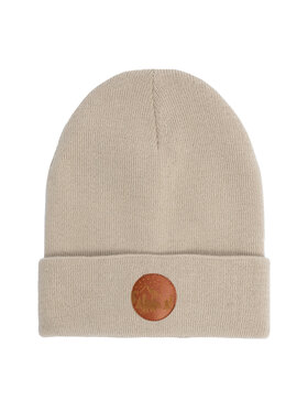 Kabak Kabak Czapka klasyczna beanie Beżowy