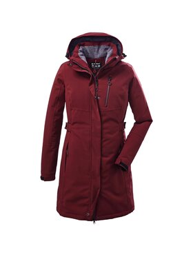KILLTEC KILLTEC Parka 37726/445 Bordowy Regular Fit