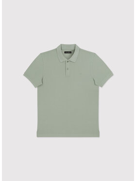 Pako Lorente Pako Lorente Polo P26SN-TX-004 Zielony Classic Fit