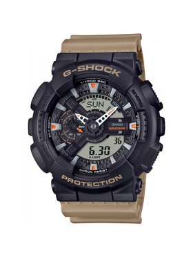 Casio Casio Zegarek GA-110TU-1A5ER Brązowy