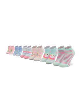 Skechers Skechers Set di 6 paia di calzini lunghi da bambini SK43081 Multicolore