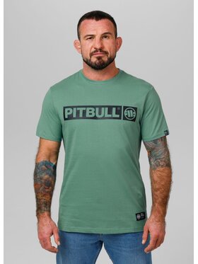 PITBULL PITBULL T-Shirt Koszulka męska HILLTOP S Niebieski Regular Fit