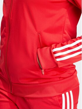 Adidas Trenerka Essentials 3-Stripes IJ8784 Crvena Slim Fit