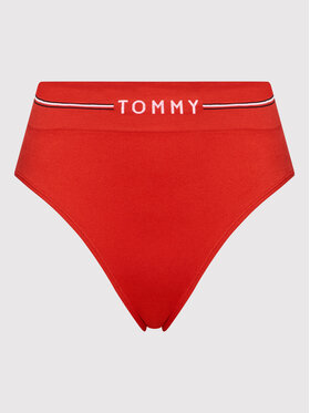Tommy Hilfiger Curve Tommy Hilfiger Curve Класически дамски бикини Seamless Logo UW0UW02631 Червен