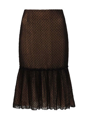 Potis & Verso Potis & Verso Spódnica Salomiki Czarny Slim Fit