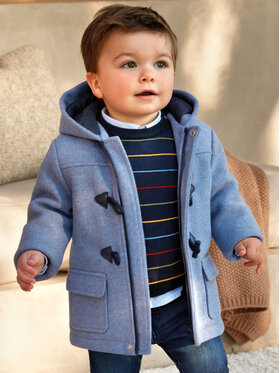 Mayoral Mayoral Cappotto invernale 2.442 Blu Regular Fit