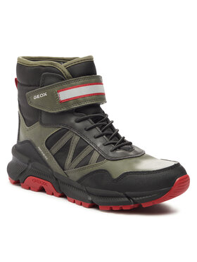 Geox Geox Cizme de zăpadă J Flexyper Plus Boy J36LCD 0MEFU C3267 D Kaki