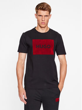 Hugo Hugo T-Shirt Dulive_V 50501004 Czarny Regular Fit