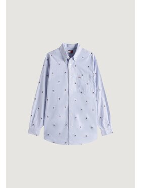Tommy Jeans Tommy Jeans Camicia TOMMY GIRL EMBROIDER Blu Girl Fit