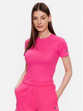 Champion Champion Marškinėliai 116062 Rožinė Regular Fit