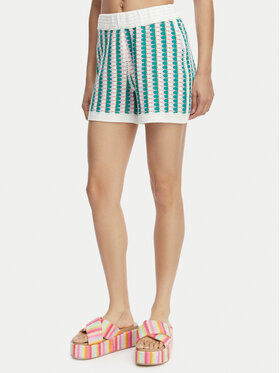 Banana Moon Banana Moon Шорти з тканини Nolio Bloomday MXN47 Зелений Regular Fit