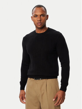 Guess Guess Sweter M6BR23 Z1373 Czarny Regular Fit