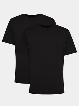 Tommy Jeans Tommy Jeans 2er-Set T-Shirts UM0UM03157 Schwarz Regular Fit