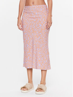 Roxy Roxy Midi svārki ERJWK03140 Rozā Regular Fit