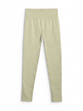 4F 4F Legginsy YOGA Zielony Slim Fit