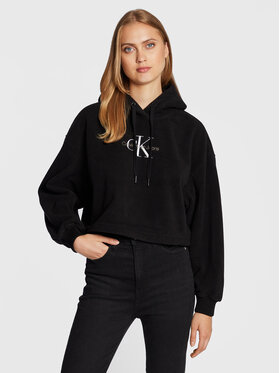 Calvin Klein Jeans Calvin Klein Jeans Flis J20J219762 Črna Relaxed Fit