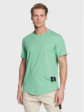 Calvin Klein Jeans Calvin Klein Jeans T-Shirt Essential J30J315319 Zielony Regular Fit