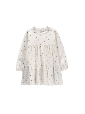 Coccodrillo Coccodrillo Každodenní šaty ZC6129601FGN-003 Krémová Regular Fit