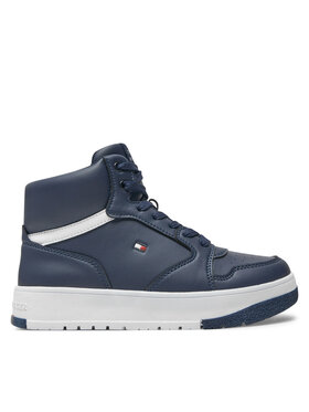 Tommy Hilfiger Tommy Hilfiger Sneakers Mid Cutlace-Up Sneaker T3X9-33641-1351 S Dunkelblau