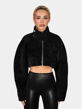 MADE BY SOCIETY MADE BY SOCIETY Kurtka anorak Jacheta ALLURE - J27554 Czarny Basic Fit
